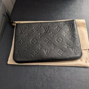 Louis Vuitton double zip pochette